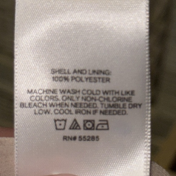 NWT Express Floral One Shoulder Puff Sleeve Crop Top Blush Primrose Size S - Picture 8 of 8